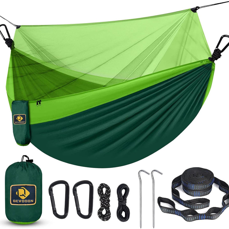 ULTRA-LIGHT POP-UP HAMMOCK WITH MOSQUITO NET – SOLO, 660 LB MAX LOAD