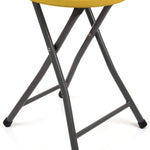 Folding Stool with Metal Frame – Indoor & Outdoor Seating