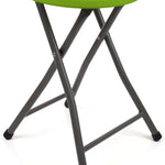Folding Stool with Metal Frame – Indoor & Outdoor Seating