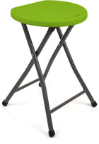 Folding Stool with Metal Frame – Indoor & Outdoor Seating