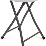 Folding Stool with Metal Frame – Indoor & Outdoor Seating