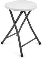 Folding Stool with Metal Frame – Indoor & Outdoor Seating