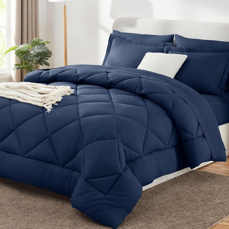 7-Piece Comforter Set with Sheets – OEKO-TEX Certified