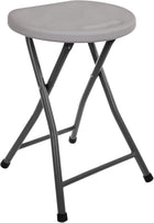 Folding Stool with Metal Frame – Indoor & Outdoor Seating