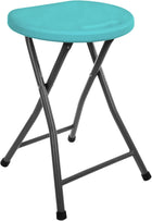 Folding Stool with Metal Frame – Indoor & Outdoor Seating