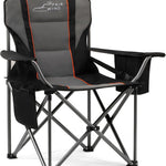 Heavy Duty Camping Chair with Cooler Storage – Single or Twin Pack