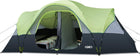 10–12 PERSON WATERPROOF CABIN CAMPING TENT WITH ROOM DIVIDERS, RAINFLY & CARRY BAG