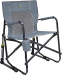 FOLDING ROCKING CHAIR – PORTABLE OUTDOOR CAMPING CHAIR WITH CUP HOLDER - Media 1