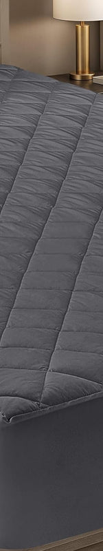 Quilted Mattress Pad – Microfiber, Rayon-Blend & Cotton-Top Styles - Media 1