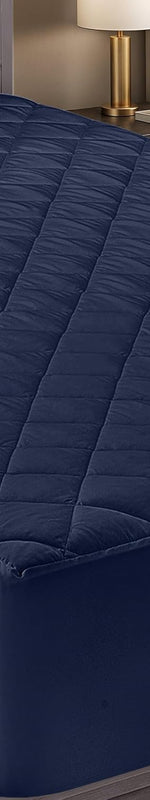 Quilted Mattress Pad – Microfiber, Rayon-Blend & Cotton-Top Styles - Media 1