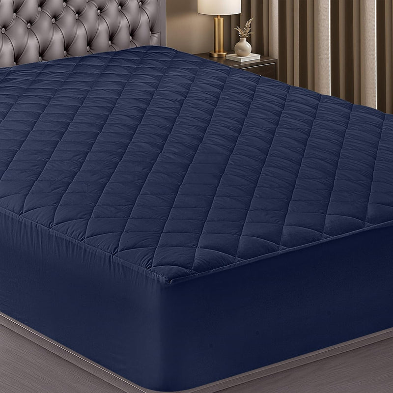 Quilted Mattress Pad – Microfiber, Rayon-Blend & Cotton-Top Styles