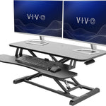 Standing Desk Converter – Adjustable Sit-to-Stand Desk Riser