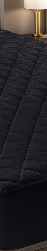 Quilted Mattress Pad – Microfiber, Rayon-Blend & Cotton-Top Styles - Media 1