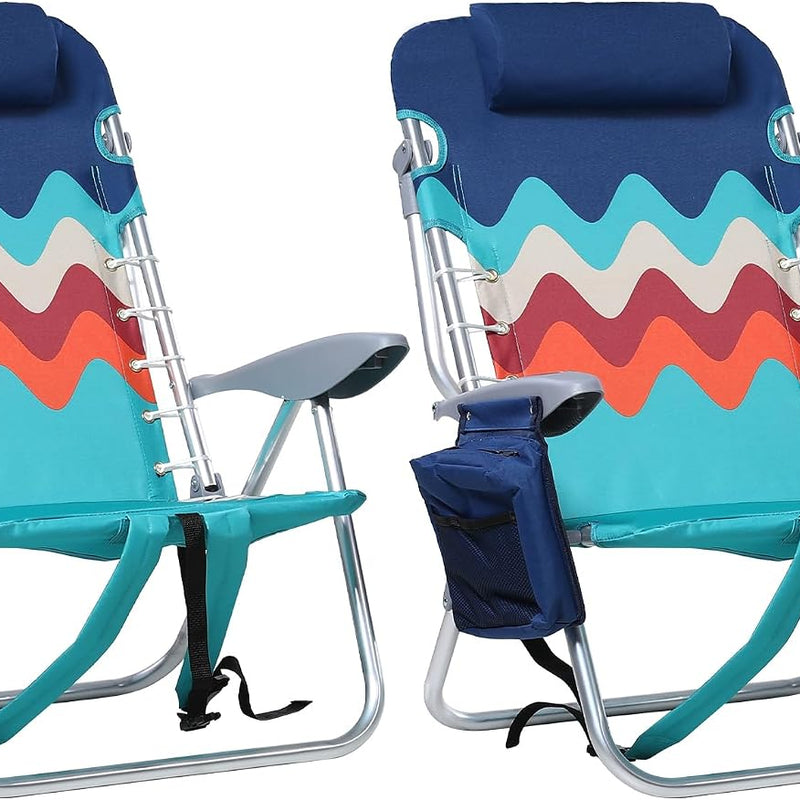 Big & Tall XL Backpack Beach Chair – 2 Pack