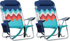 Big & Tall XL Backpack Beach Chair – 2 Pack
