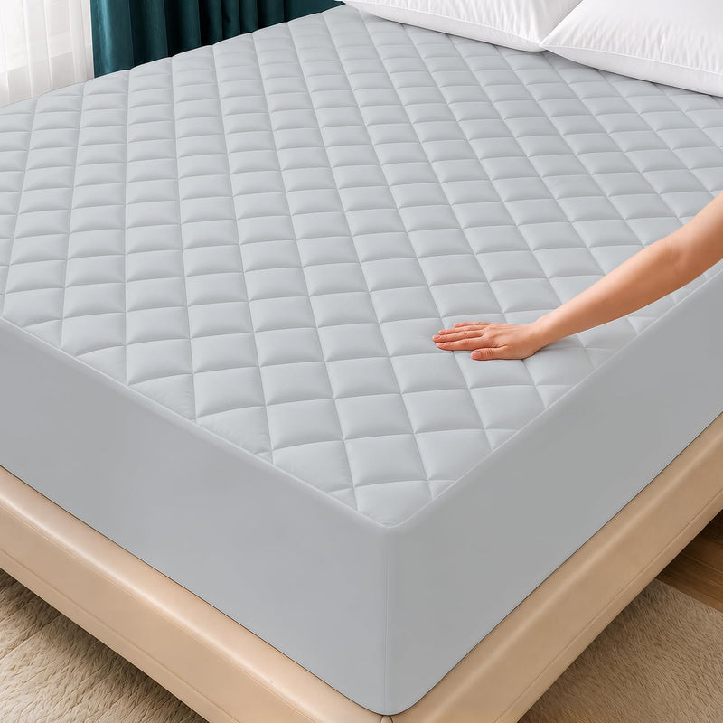 Quilted Mattress Pad – Microfiber, Rayon-Blend & Cotton-Top Styles