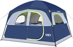 4-6 PERSON INSTANT CABIN CAMPING TENT – WATERPROOF FAMILY TENT WITH RAINFLY & CARRY BAG - Media 1