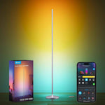 FLOOR LAMP – SMART RGBIC CORNER LAMP WITH MUSIC SYNC