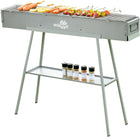 PORTABLE CHARCOAL HIBACHI GRILL – COMMERCIAL-QUALITY FOLDABLE BBQ GRILL FOR CAMPING, BACKYARD & OUTDOOR COOKING