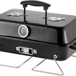 PORTABLE TABLETOP BBQ GRILL – CHARCOAL OUTDOOR GRILLS FOR CAMPING, PATIO, BEACH & BACKYARD