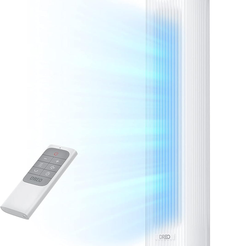 Tower Fan With Remote – 90° Oscillation, 36″ & 42″