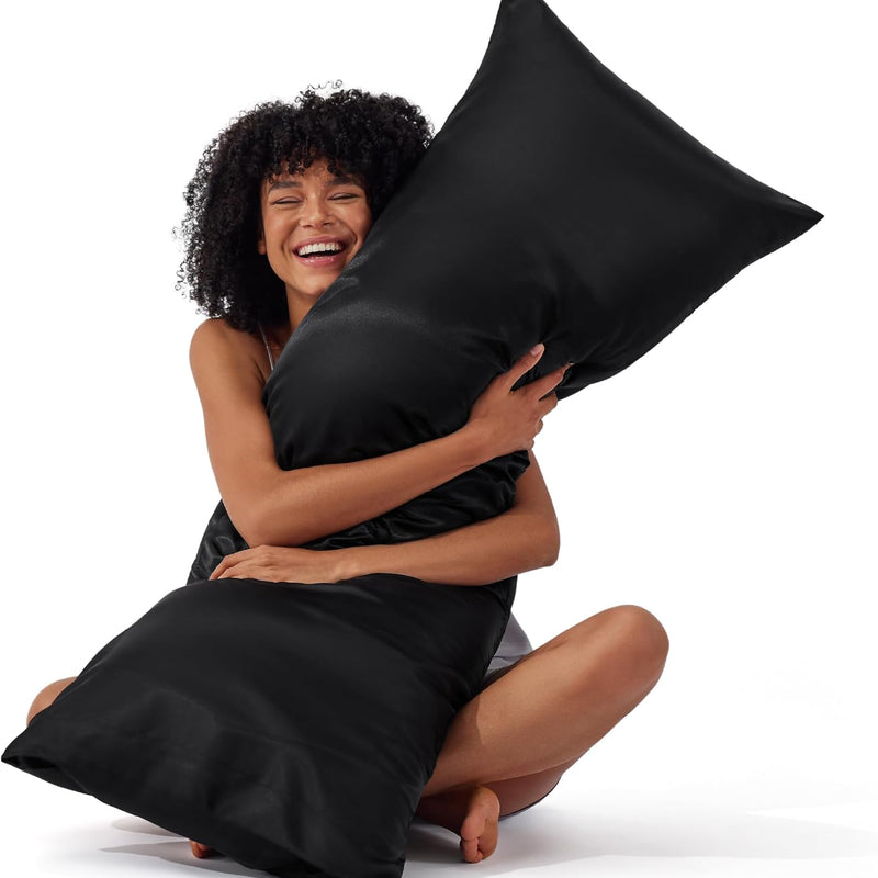 Body Pillowcases – Satin or Silk, 1 Pack