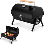 PORTABLE TABLETOP BBQ GRILL – CHARCOAL OUTDOOR GRILLS FOR CAMPING, PATIO, BEACH & BACKYARD