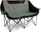 Oversized 2-Person Folding Camping Loveseat Chair – Heavy Duty Outdoor Seating