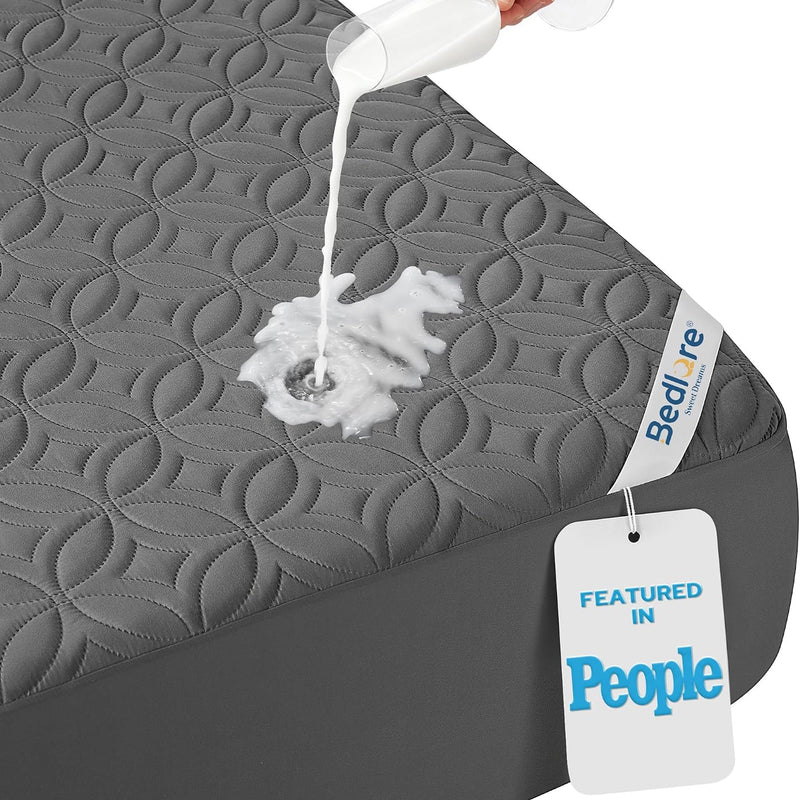 Waterproof Mattress Protector – Quilted, Fitted & Machine Washable
