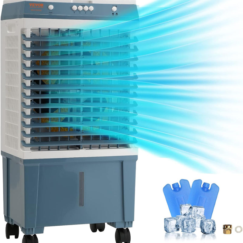 3-in-1 Evaporative Air Cooler Tower Fan with Remote Control