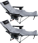 Premium Reclining Outdoor Camping Chair – Adjustable Comfort Seat - Media 1