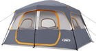 5–8 PERSON FAMILY DOME CAMPING TENT – WATERPROOF OUTDOOR TENT WITH RAINFLY & CARRY BAG