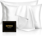 Satin & Silk Pillowcases, Set of 2 – Standard, Queen & King