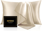 Satin & Silk Pillowcases, Set of 2 – Standard, Queen & King