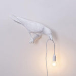 Gothic Raven Lamp – Dark Academia Table Light