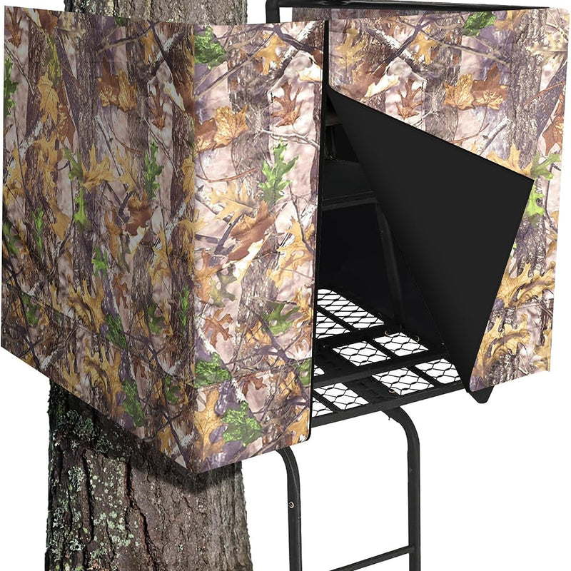 Universal Camo Tree Stand Blind Cover – Frames Not Included