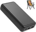 15,000–20,000MAH 5V/2A USB BATTERY PACK – RECHARGEABLE POWER BANK FOR HEATED CAMPING CHAIRS & BLANKETS