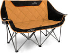 Oversized 2-Person Folding Camping Loveseat Chair – Heavy Duty Outdoor Seating