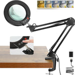 10X to 30X LED Magnifying Lamp – Desk, Clamp & Floor Stand