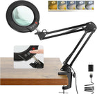 10X to 30X LED Magnifying Lamp – Desk, Clamp & Floor Stand