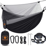 ULTRA-LIGHT POP-UP HAMMOCK WITH MOSQUITO NET – SOLO, 660 LB MAX LOAD
