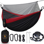 ULTRA-LIGHT POP-UP HAMMOCK WITH MOSQUITO NET – SOLO, 660 LB MAX LOAD