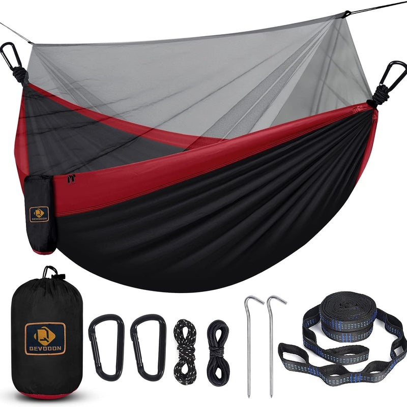 ULTRA-LIGHT POP-UP HAMMOCK WITH MOSQUITO NET – SOLO, 660 LB MAX LOAD