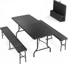 6 FT Folding Picnic Table with Benches