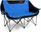 Oversized 2-Person Folding Camping Loveseat Chair – Heavy Duty Outdoor Seating