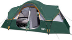 10–12 PERSON WATERPROOF CABIN CAMPING TENT WITH ROOM DIVIDERS, RAINFLY & CARRY BAG - Media 1
