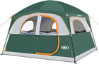 4-6 PERSON INSTANT CABIN CAMPING TENT – WATERPROOF FAMILY TENT WITH RAINFLY & CARRY BAG