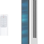 Tower Fan With Remote – 90° Oscillation, 36″ & 42″