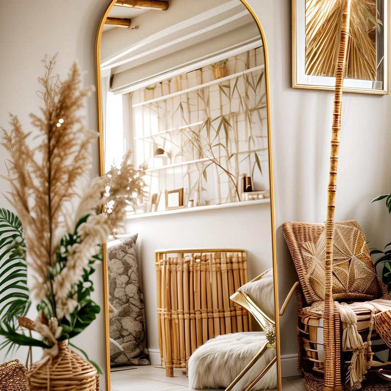Arched Full Length Mirror – Freestanding & Wall-Mount