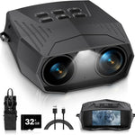 High-Powered Binoculars with Night Vision for Hunting, Bird Watching, and Travel
